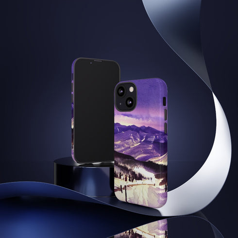 Vail Colorado at Christmas - Impact Resistant Phone Case